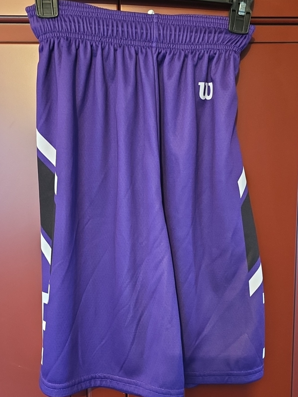 Women's Purple Athletic Shorts Wilson Sz Sm